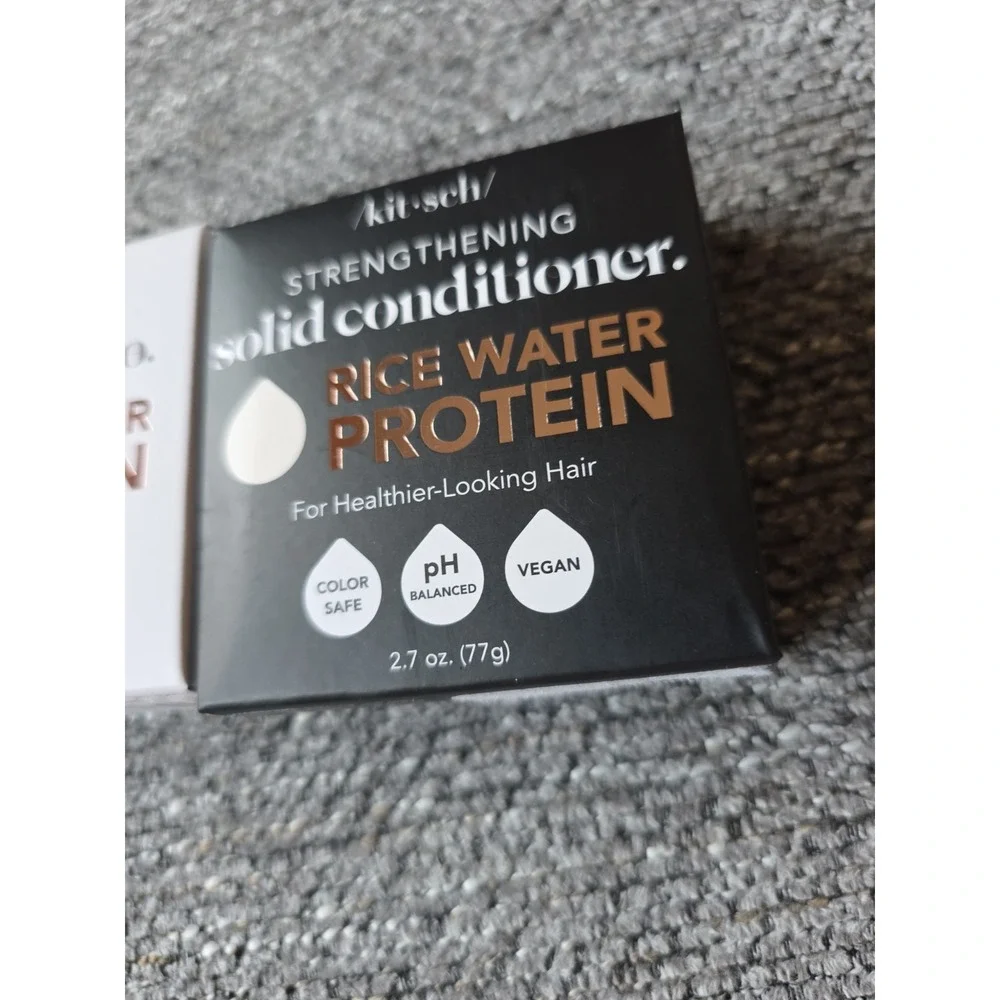 Kitsch Solid Shampoo & Conditioner Rice Water Protein White Tea & Mandarin